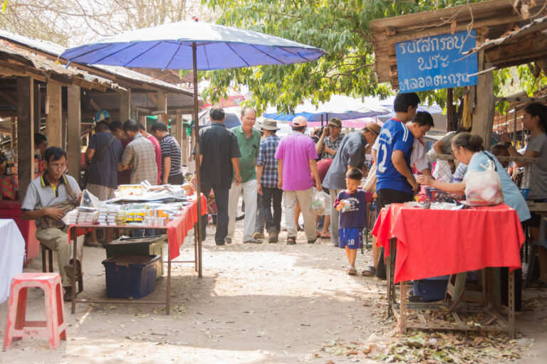 Read more about the article Kad Ngua Thung Fa Bot: A Real Local Saturday Morning Market in Chiang Mai