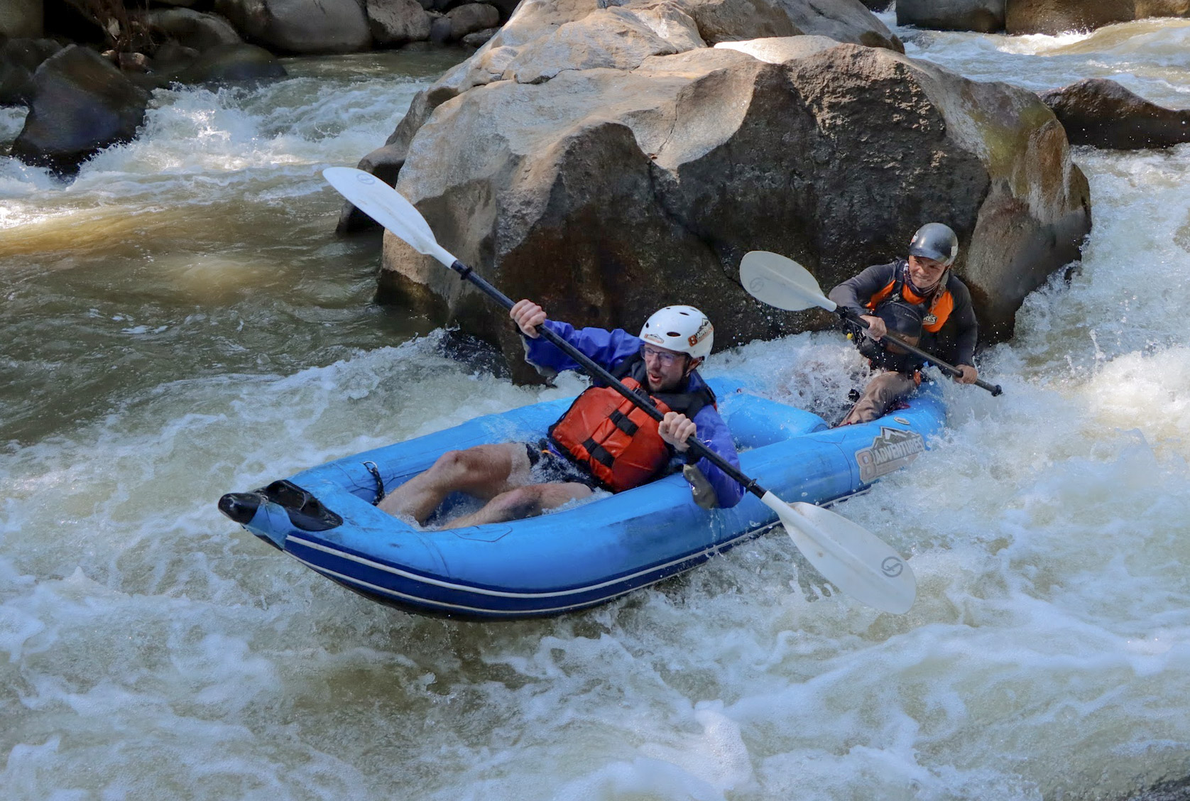 Inflatable kayak 001 (1) Chiang Mai inflatable kayak whitewater adventure