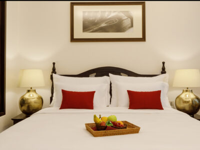 Superior Room at Aksara Heritage Chiang Mai with a double bed
